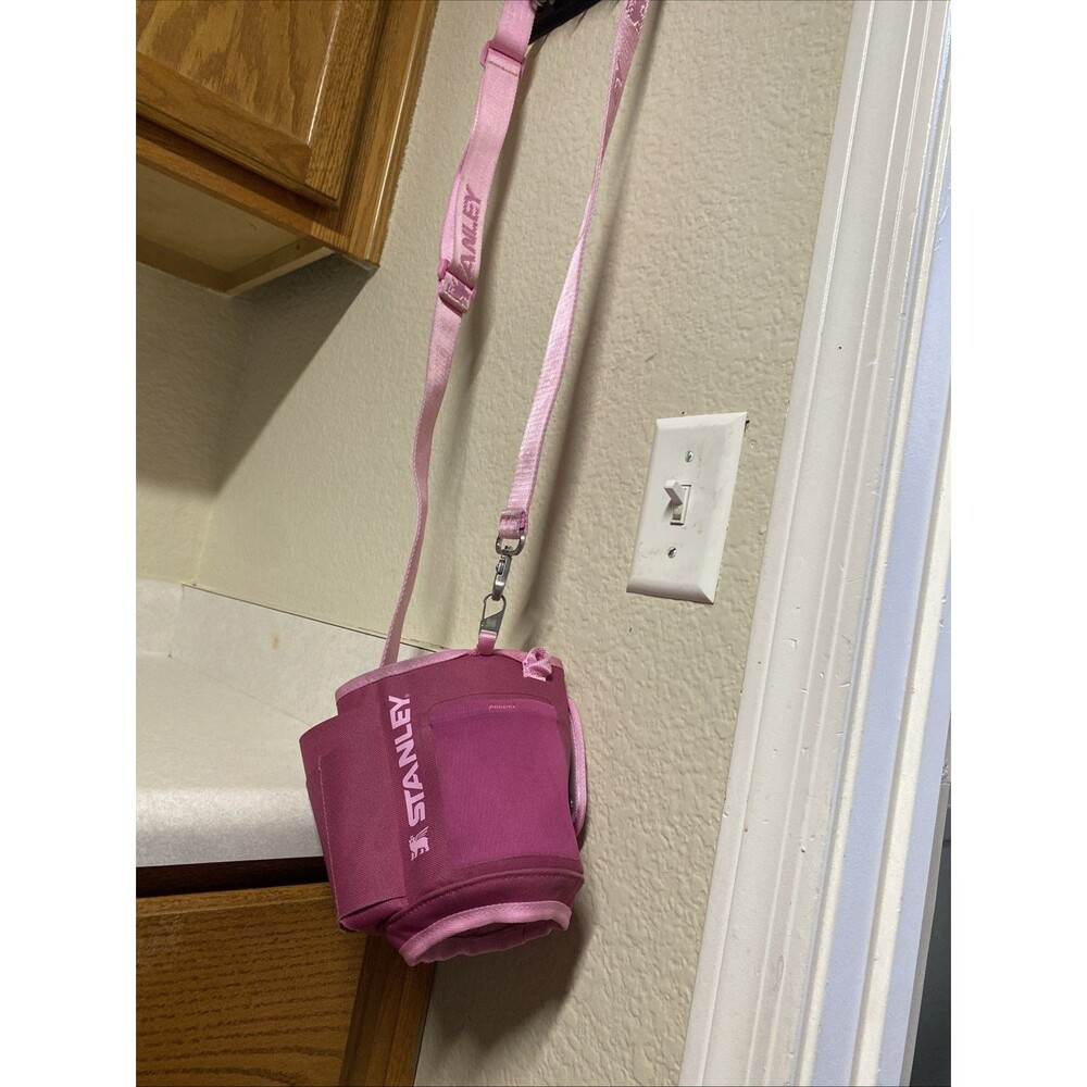 Stanley The All Day 40 OZ Quencher Carry All Companion Sling Fuchsia No Cup